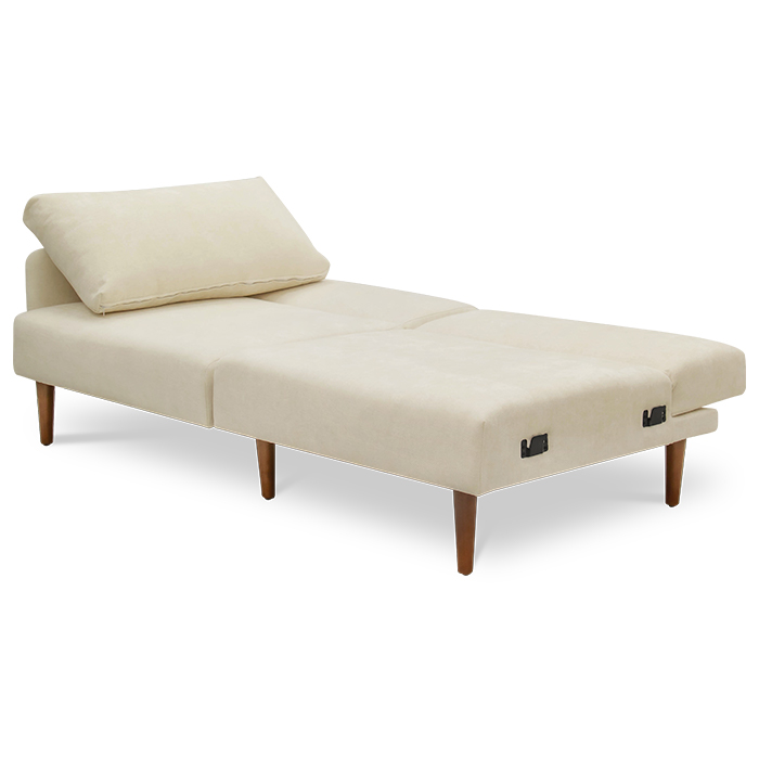 Futon Tela Beige Cire | Sofá Cama y Futones | salas